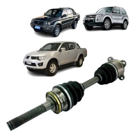 SEMI EIXO L200 2.5 (2002/2011) / PAJERO 2.5/ 2.8 (2001/2010) (S/ ABS) (LD)