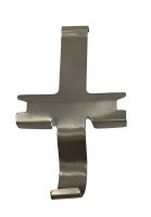 ALINHADOR PASTILHA DNT (INOX) - HILUX 2.5/ 3.0 16V (05/08) (PITBULL) - WORX